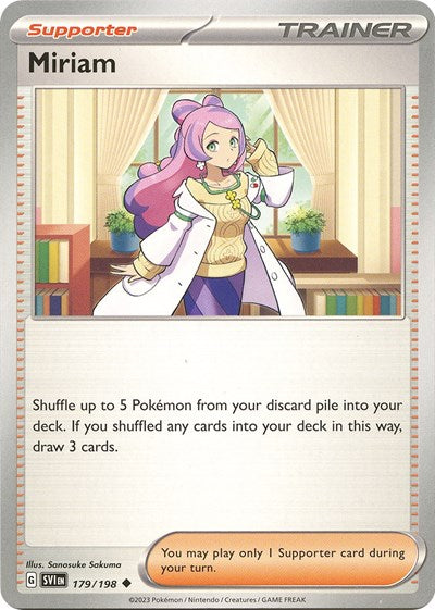 Miriam, SV01: Scarlet & Violet Base Set