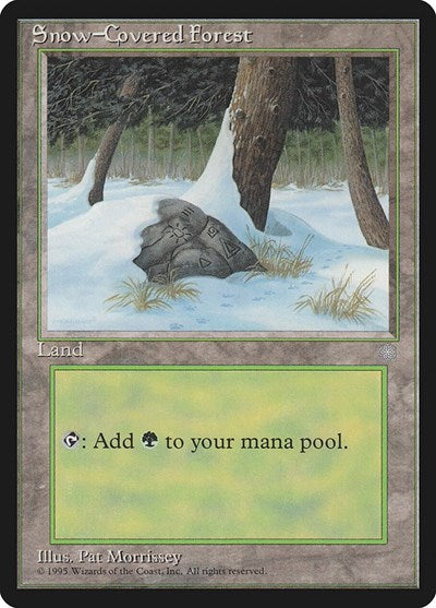 Snow-Covered Forest, Ice Age