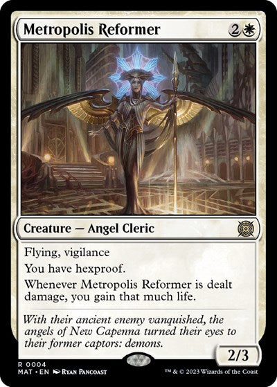 Metropolis Reformer, March of the Machine: The Aftermath