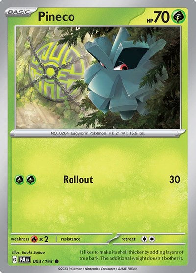 Pineco, SV02: Paldea Evolved