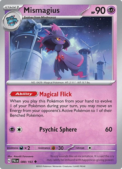 Mismagius, SV02: Paldea Evolved
