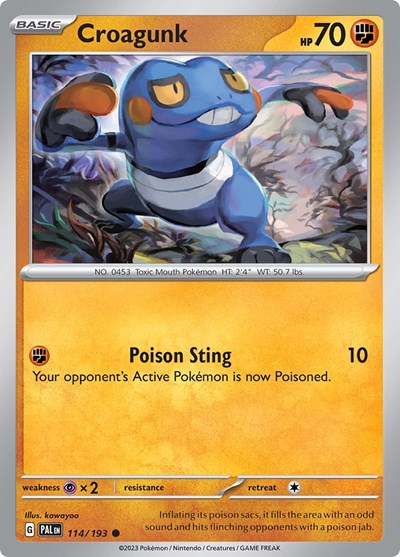 Croagunk, SV02: Paldea Evolved