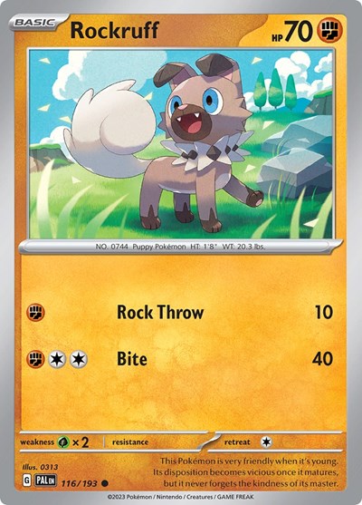 Rockruff, SV02: Paldea Evolved