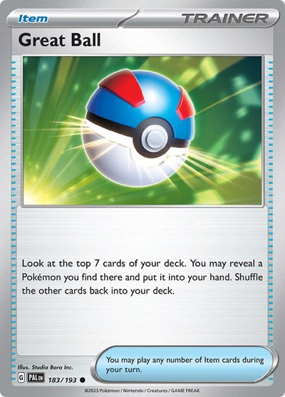Great Ball, SV02: Paldea Evolved