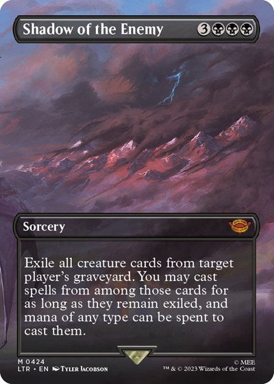 Shadow of the Enemy (Borderless), Universes Beyond: The Lord of the Rings: Tales of Middle-earth