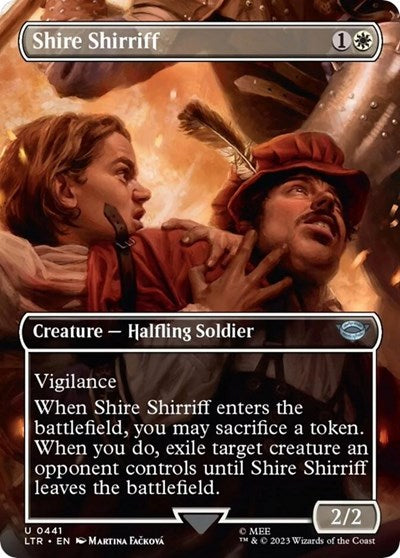 Shire Shirriff (Borderless), Universes Beyond: The Lord of the Rings: Tales of Middle-earth