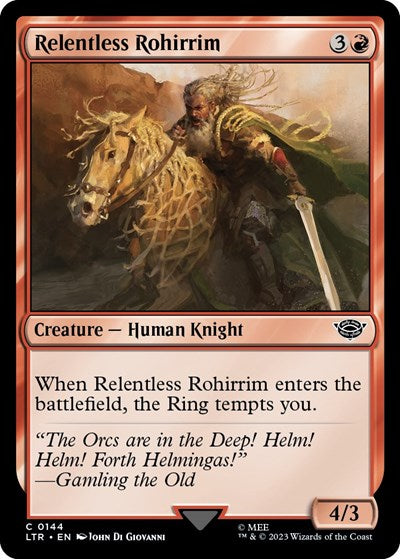 Relentless Rohirrim, Universes Beyond: The Lord of the Rings: Tales of Middle-earth