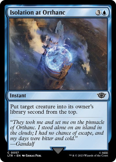 Isolation at Orthanc, Universes Beyond: The Lord of the Rings: Tales of Middle-earth
