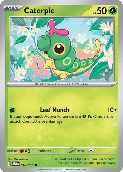 Caterpie, SV: Scarlet & Violet 151