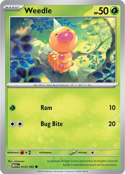 Weedle, SV: Scarlet & Violet 151