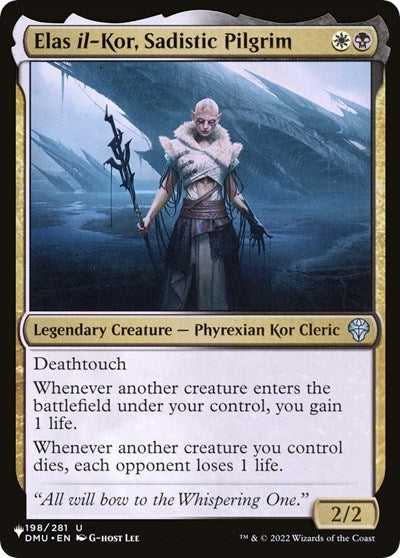Elas il-Kor, Sadistic Pilgrim, The List Reprints