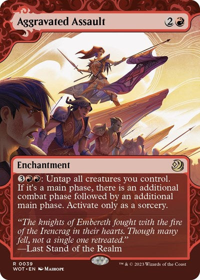 Aggravated Assault, Wilds of Eldraine: Enchanting Tales