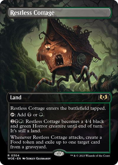 Restless Cottage (Borderless), Wilds of Eldraine