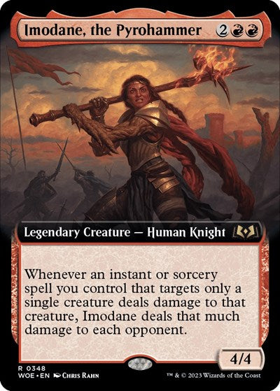 Imodane, the Pyrohammer (Extended Art), Wilds of Eldraine