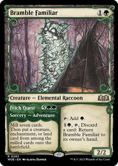 Bramble Familiar (Showcase), Wilds of Eldraine