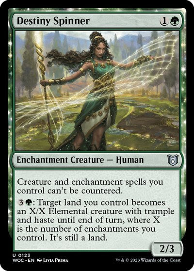 Destiny Spinner, Commander: Wilds of Eldraine