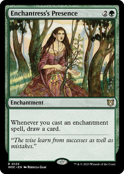 Enchantress's Presence, Commander: Wilds of Eldraine