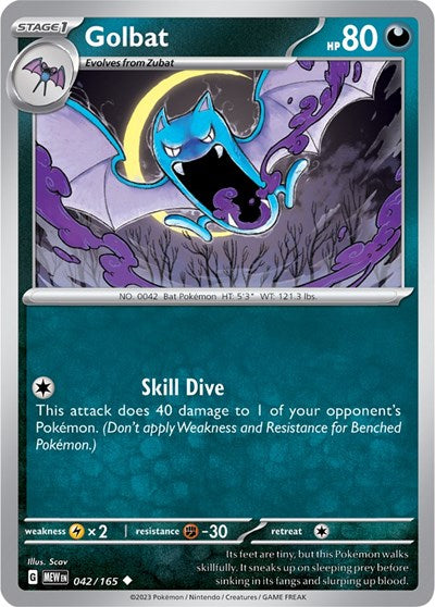 Golbat, SV: Scarlet & Violet 151
