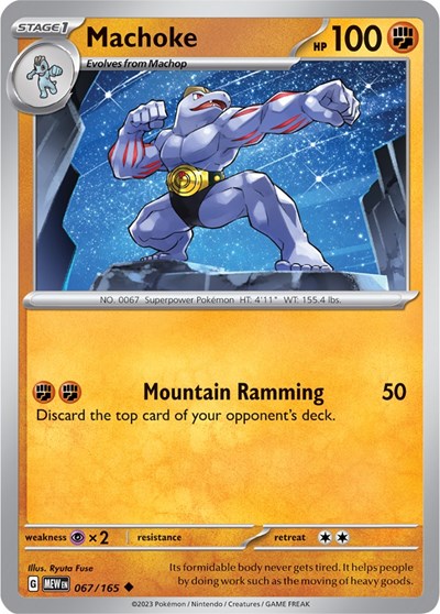 Machoke, SV: Scarlet & Violet 151