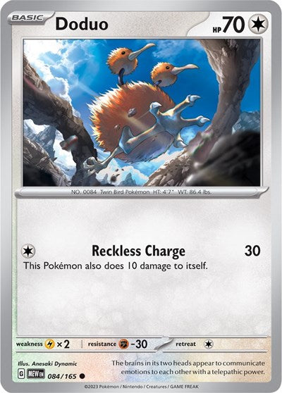 Doduo, SV: Scarlet & Violet 151