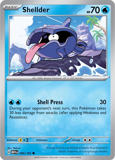 Shellder, SV: Scarlet & Violet 151