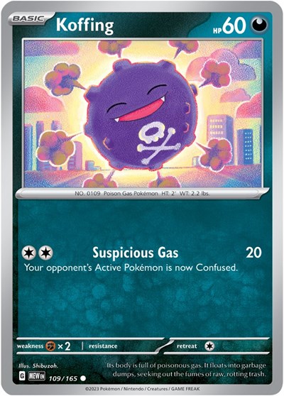 Koffing, SV: Scarlet & Violet 151