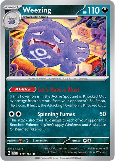 Weezing, SV: Scarlet & Violet 151