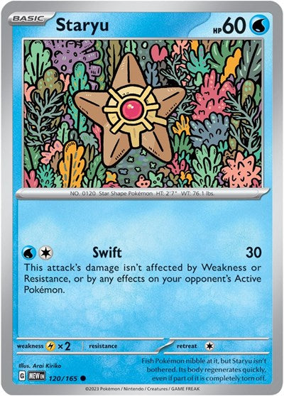 Staryu, SV: Scarlet & Violet 151