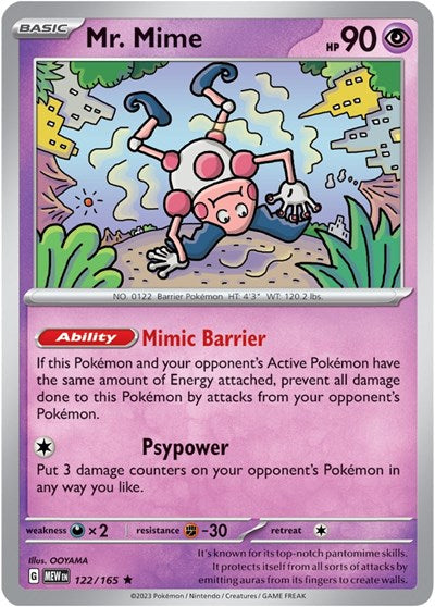 Mr. Mime, SV: Scarlet & Violet 151