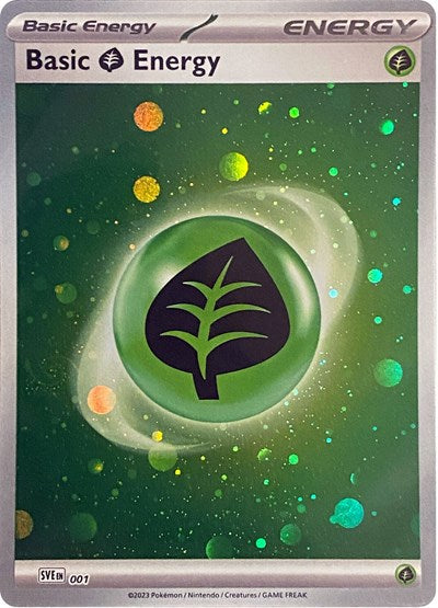 Basic Grass Energy (Cosmos Holo), SVE: Scarlet & Violet Energies