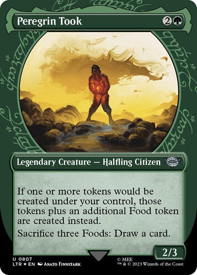 Peregrin Took (Showcase) (Surge Foil), Universes Beyond: The Lord of the Rings: Tales of Middle-earth