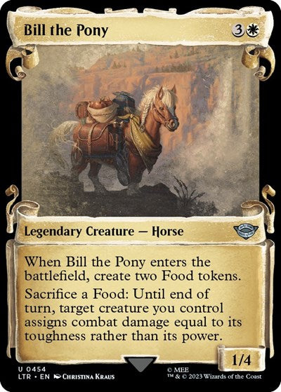 Bill the Pony (Showcase Scrolls), Universes Beyond: The Lord of the Rings: Tales of Middle-earth