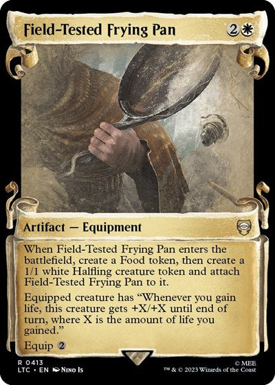 Field-Tested Frying Pan (Showcase Scrolls), Commander: The Lord of the Rings: Tales of Middle-earth