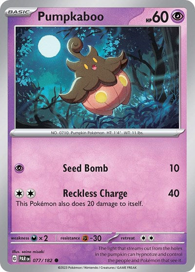 Pumpkaboo, SV04: Paradox Rift