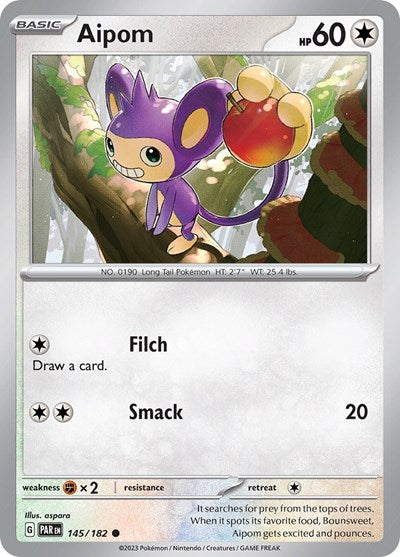 Aipom, SV04: Paradox Rift