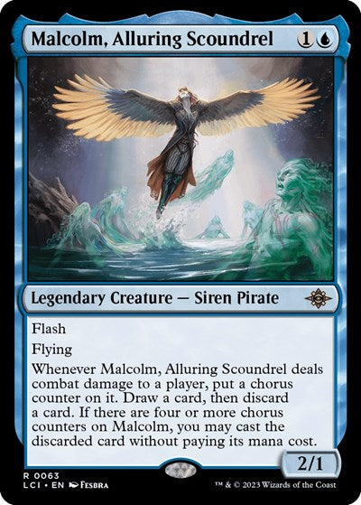 Malcolm, Alluring Scoundrel, The Lost Caverns of Ixalan