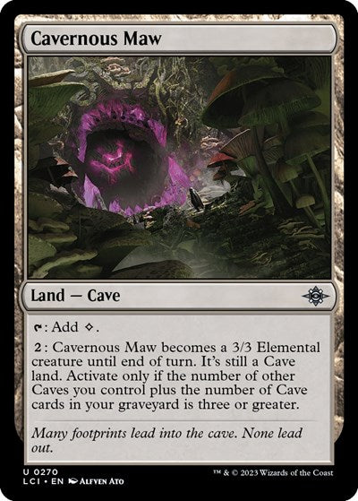 Cavernous Maw, The Lost Caverns of Ixalan