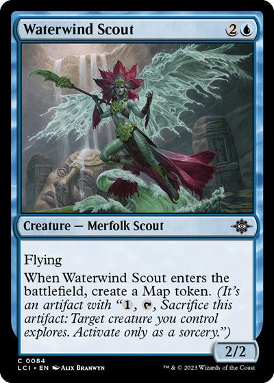 Waterwind Scout, The Lost Caverns of Ixalan