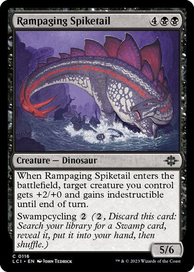 Rampaging Spiketail, The Lost Caverns of Ixalan