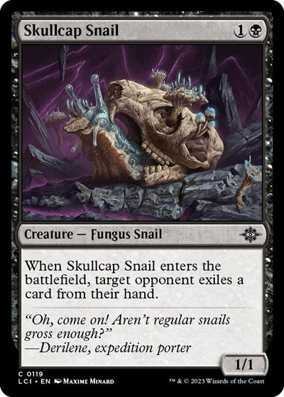 Skullcap Snail, The Lost Caverns of Ixalan