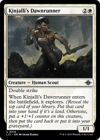 Kinjalli's Dawnrunner, The Lost Caverns of Ixalan