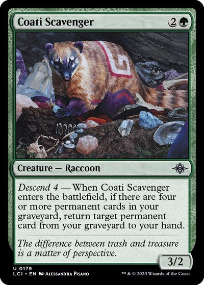 Coati Scavenger, The Lost Caverns of Ixalan