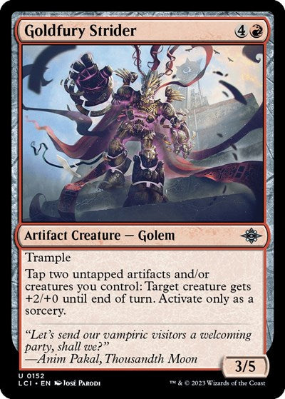Goldfury Strider, The Lost Caverns of Ixalan