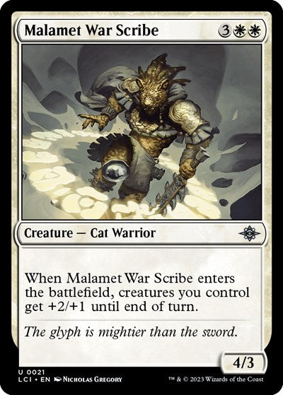 Malamet War Scribe, The Lost Caverns of Ixalan
