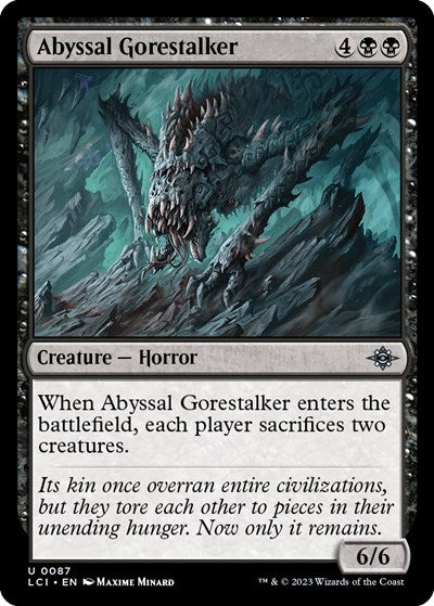 Abyssal Gorestalker, The Lost Caverns of Ixalan