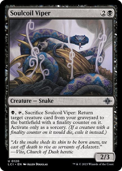 Soulcoil Viper, The Lost Caverns of Ixalan