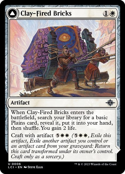 Clay-Fired Bricks, The Lost Caverns of Ixalan
