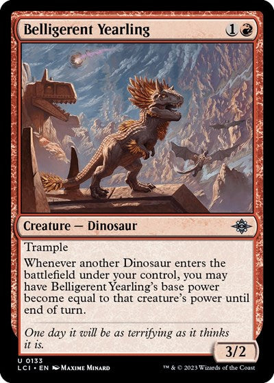 Belligerent Yearling, The Lost Caverns of Ixalan