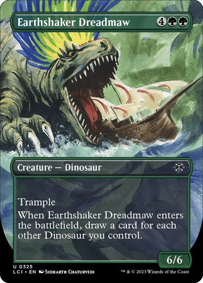Earthshaker Dreadmaw (Borderless), The Lost Caverns of Ixalan