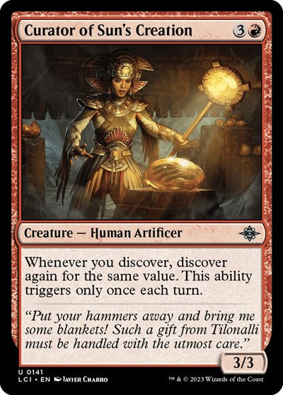 Curator of Sun's Creation, The Lost Caverns of Ixalan